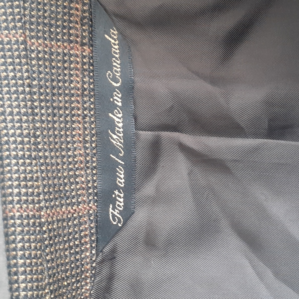 Saks fifth Avenue men's 100% cashmere blazer jacket size 42R - Picture 9 of 13